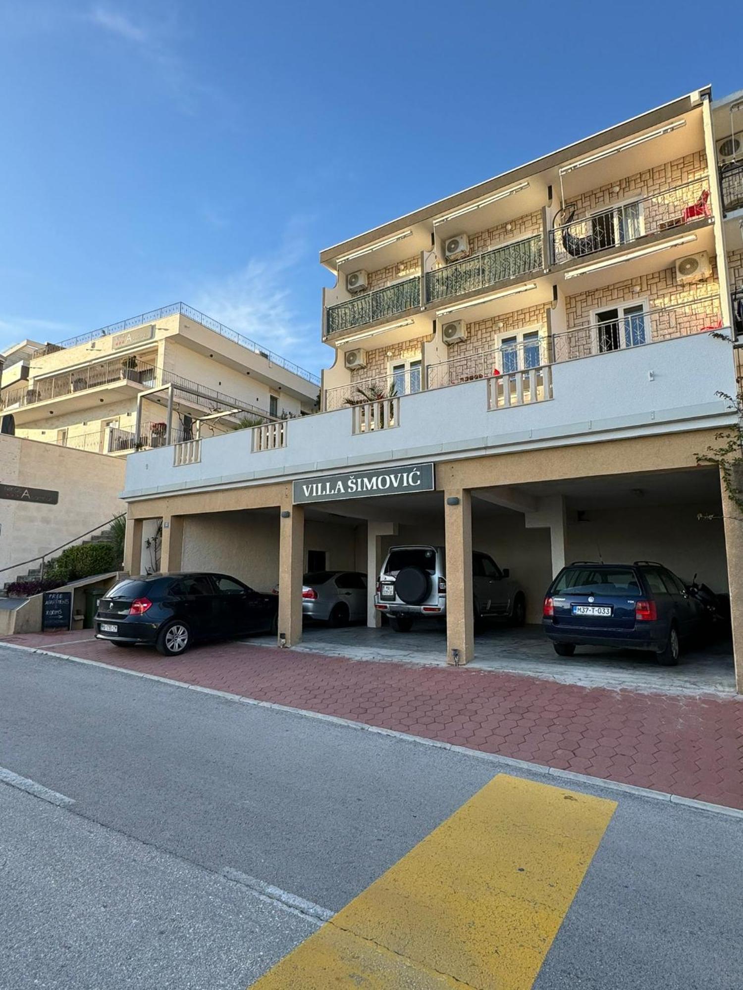 Villa Simovic Baška Voda Екстериор снимка